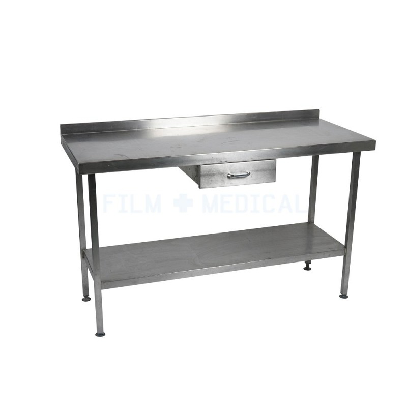 Steel Table With Draw